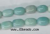 CAM608 15.5 inches 8*12mm nugget Chinese amazonite beads