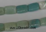 CAM629 15.5 inches 10*14mm rectangle Chinese amazonite gemstone beads