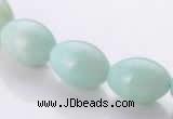 CAM64 10*14mm oval natural amazonite gemstone beads Wholesale