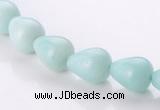 CAM66 8*10mm teardrop natural amazonite gemstone beads Wholesale