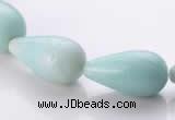 CAM69 natural amazonite 12*22mm teardrop beads Wholesale