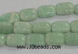 CAM852 15.5 inches 10*14mm rectangle natural Russian amazonite beads