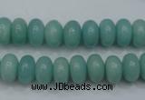 CAM910 15.5 inches 6*10mm rondelle amazonite gemstone beads wholesale