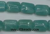 CAM933 15.5 inches 12*16mm rectangle amazonite gemstone beads