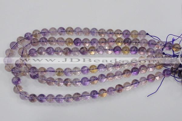 CAN01 15.5 inches 6mm round natural ametrine gemstone beads