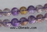 CAN04 15.5 inches 12mm round natural ametrine gemstone beads