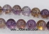 CAN05 15.5 inches 14mm round natural ametrine gemstone beads