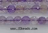 CAN106 15.5 inches 4.5mm faceted round ametrine gemstone beads