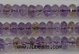 CAN158 15.5 inches 4*6mm faceted rondelle natural ametrine beads