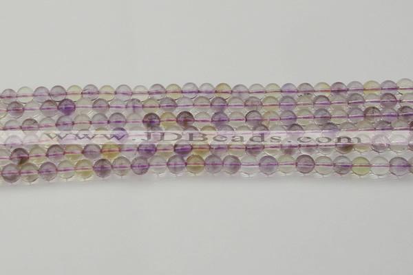 CAN166 15.5 inches 6mm round natural ametrine beads wholesale