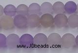 CAN201 15.5 inches 6mm round matte ametrine beads wholesale