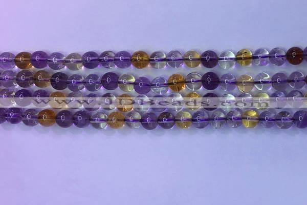 CAN220 15.5 inches 6mm round ametrine gemstone beads wholesale