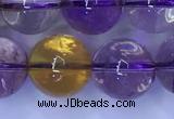 CAN223 15.5 inches 12mm round ametrine gemstone beads wholesale