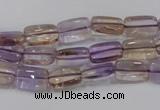 CAN37 15.5 inches 8*12mm rectangle natural ametrine gemstone beads