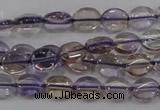 CAN46 15.5 inches 8*10mm oval natural ametrine gemstone beads