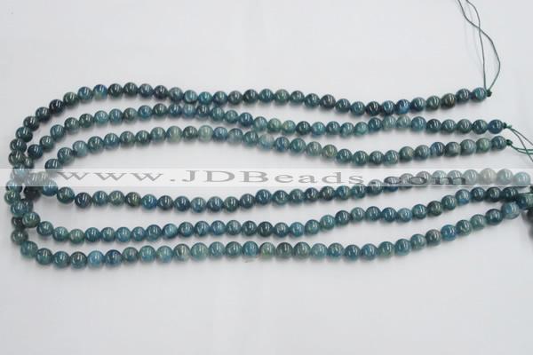 CAP202 15.5 inches 6mm round natural apatite gemstone beads