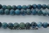 CAP301 15.5 inches 6mm round natural apatite gemstone beads