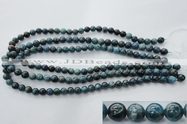 CAP302 15.5 inches 8mm round natural apatite gemstone beads