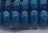 CAP373 15.5 inches 8*14mm rondelle apatite gemstone beads