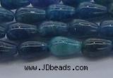 CAP375 15.5 inches 6*10mm teardrop apatite gemstone beads