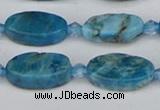 CAP551 15.5 inches 8*16mm oval apatite gemstone beads