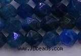 CAP571 15.5 inches 6mm faceted nuggets apatite gemstone beads