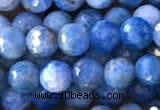 CAP593 15.5 inches 6mm faceted round apatite gemstone beads