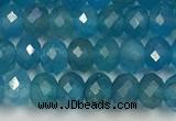 CAP623 15.5 inches 3*4mm faceted rondelle apatite beads