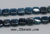 CAP70 15.5 inches 8*8mm square dyed apatite gemstone beads wholesale