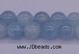 CAQ124 15.5 inches 10mm round AAA grade natural aquamarine beads