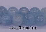 CAQ125 15.5 inches 12mm round AAA grade natural aquamarine beads