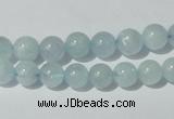 CAQ201 15.5 inches 8mm round natural aquamarine beads wholesale