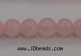 CAQ480 15.5 inches 4mm round natural pink aquamarine beads