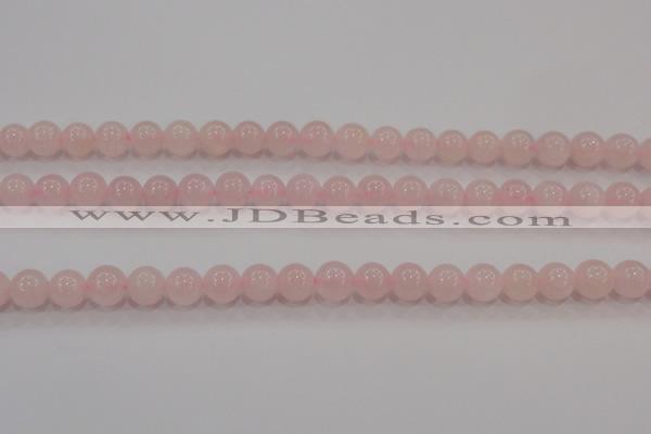 CAQ480 15.5 inches 4mm round natural pink aquamarine beads