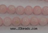 CAQ483 15.5 inches 10mm round natural pink aquamarine beads