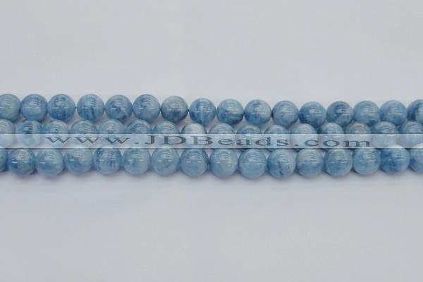 CAQ546 15.5 inches 10mm round AAAA grade natural aquamarine beads