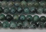 CAQ600 15.5 inches 4mm round aquamarine gemstone beads