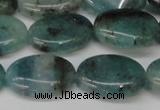 CAQ631 15.5 inches 15*20mm oval aquamarine gemstone beads