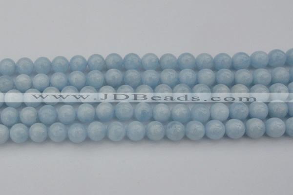 CAQ703 15.5 inches 10mm round natural aquamarine beads wholesale