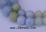 CAQ789 15.5 inches 5mm - 15mm round natural aquamarine beads