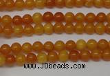 CAR100 15.5 inches 3mm round natural amber beads