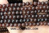 CAR229 15.5 inches 6mm round natural amber beads wholesale