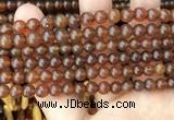 CAR236 15.5 inches 5mm - 5.5mm round natural amber beads wholesale