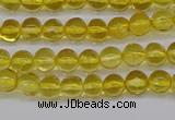 CAR558 15.5 inches 4mm - 4.5mm round natural amber beads wholesale