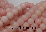 CAS04 15.5 inches 8mm round pink angel skin gemstone beads