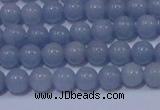 CAS200 15.5 inches 4mm round blue angel skin gemstone beads