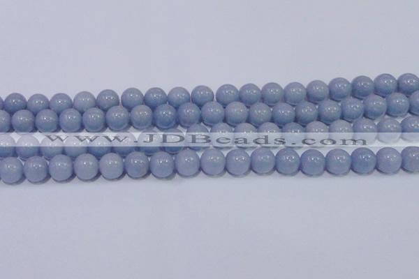 CAS203 15.5 inches 10mm round blue angel skin gemstone beads