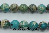 CAT01 15.5 inches 10mm round natural aqua terra jasper beads