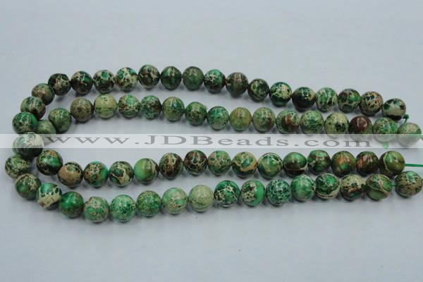 CAT224 15.5 inches 20mm round dyed natural aqua terra jasper beads