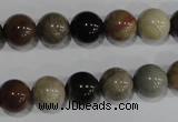 CAT5204 15.5 inches 12mm round aqua terra jasper beads wholesale